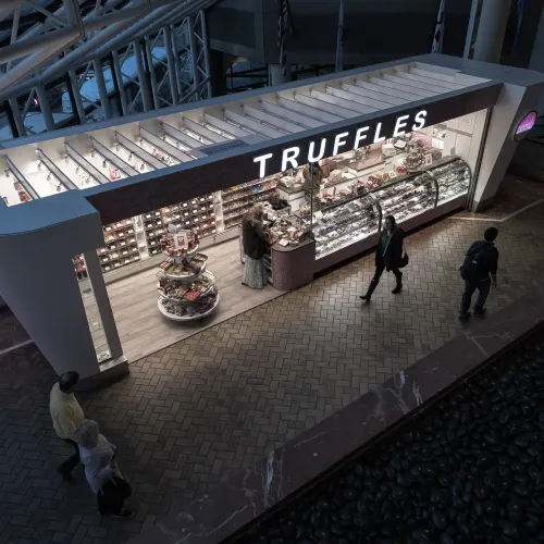 Diseño de kioscos y stands comerciales