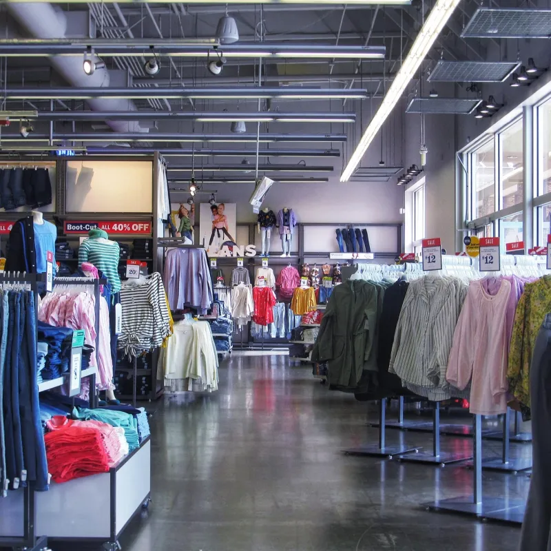 Diseño y construcción de tiendas para crear espacios comerciales modernos.