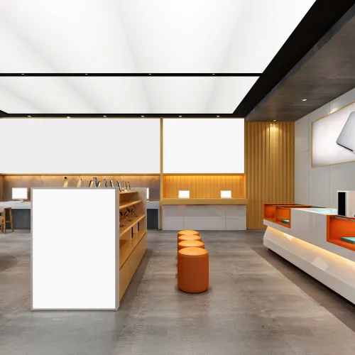 Diseño para tiendas de tecnología retail